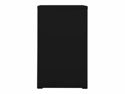 New vidaxl Armario archivador de acero 46x62x102,5 cm Negro