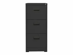 Armario archivador de acero antracita 46x62x102,5 cm Cajonera De Escritorio