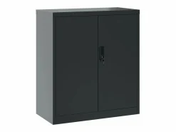 Clearance Armario archivador de acero 79x40x90 cm ES455073 Gris antracita