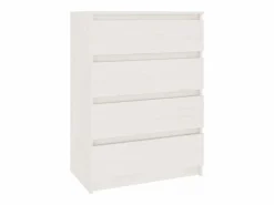 vidaxl Armario auxiliar 3 unidades madera maciza de pino