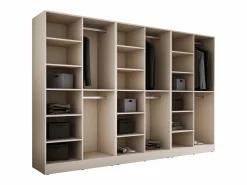 Armario: Arena / Vidrio Ranurado, 300 x 200 x 51 cm
