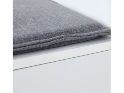 Hauss Spole Armario con 3 puertas, 3 ganchos y almacenaje abierto, 120x40x200 cm