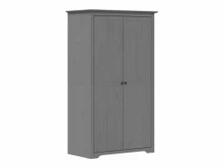 Hot vidaxl Armario BODO madera maciza de pino 99x53,5x173 cm Gris