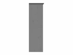 Hot vidaxl Armario BODO madera maciza de pino 99x53,5x173 cm Gris