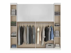 Vente-unique Armario cabecero L206 cm con almacenamiento en color - ANTERO