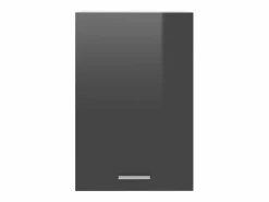 Best vidaxl Armario colgante cocina “Lyon” contrachapada brillo Gris