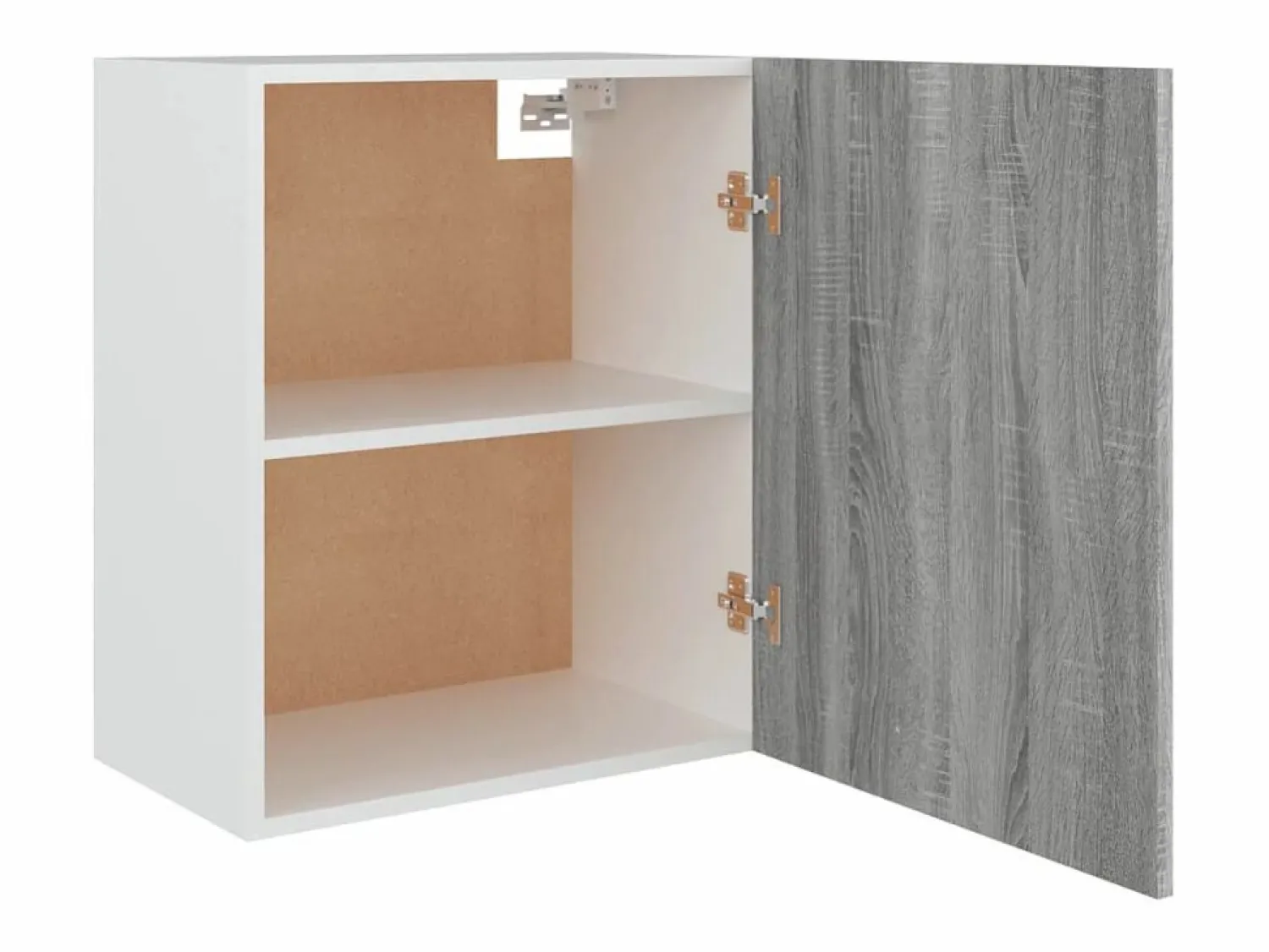 Online vidaxl Armario colgante "Lyon" Sonoma 50x31x60 cm madera de ingeniería Gris