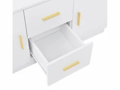 Hauss Spole Armario con espejo, 2 cajones y 2 puertas - 90 x 40 x 180 cm