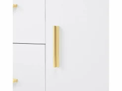 Hauss Spole Armario con espejo, 2 cajones y 2 puertas - 90 x 40 x 180 cm