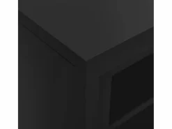 vidaxl Armario con puerta corredera acero antracita 90x40x90 cm Gris antracita