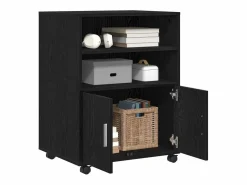Online Armario con ruedas de roble con estante 60 x 48 x 81 cm Armario Oficina