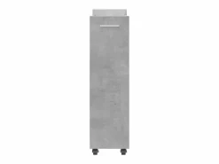 Online vidaxl Armario con ruedas madera ingeniería hormigón 60x22x79 cm Gris