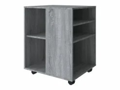 Discount Armario con ruedas madera contrachapada Sonoma 60x53x72 cm Cajonera De Escritorio