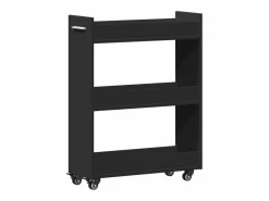 Outlet Armario con ruedas madera de ingeniería 60x22x79 cm Cajonera De Escritorio