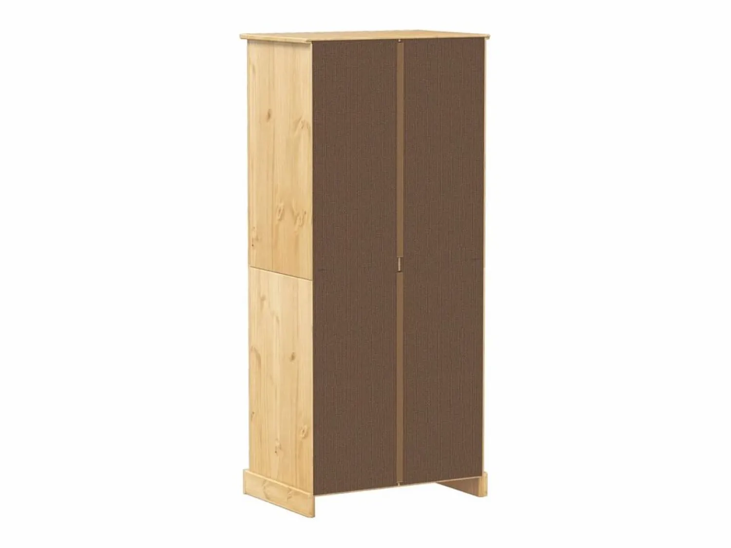 Best vidaxl Armario Corona madera maciza de pino 76x50x170 cm Color natural claro