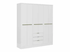 Hot Armario de 6 puertas y 3 cajones L180 cm - PEROLI Armario