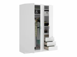 Online Armario de 3 puertas y 3 cajones en color - LISTOWEL Armario