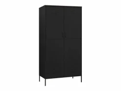 vidaxl Armario de acero 90x50x180 cm