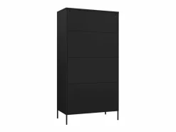 vidaxl Armario de acero 90x50x180 cm