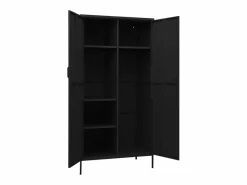 vidaxl Armario de acero 90x50x180 cm