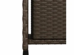 Online Armario de almacenaje de jardín ratán PE marrón 50x55x115 cm Baúl De Jardín