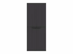Armario de almacenaje exterior PP 65x37x165 cm ES119746