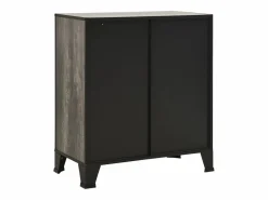 Discount Armario de almacenaje metal y MDF 72x36x82 cm Cajonera De Escritorio