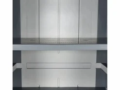 Outlet vidaxl Armario de almacenaje para jardín PP ratán 65x45x172 cm Gris