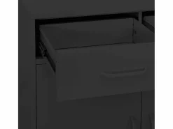Discount Armario de almacenamiento 80x35x101,5 cm acero Cajonera De Escritorio