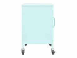 vidaxl Armario de almacenamiento acero menta 60x35x56 cm