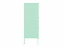 vidaxl Armario de almacenamiento acero mint 80x35x101,5 cm