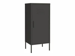 Clearance vidaxl Armario de almacenamiento acero antracita 42,5x35x101,5 cm Gris antracita