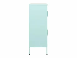 Online vidaxl Armario de almacenamiento acero verde mint 80x35x101,5 cm Azul
