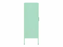 vidaxl Armario de almacenamiento acero mint 80x35x101,5 cm Verde