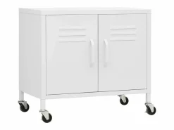 vidaxl Armario de almacenamiento acero 60x35x56 cm