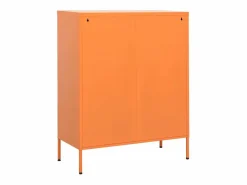 New Armario de almacenamiento acero 80x35x101,5 cm Cajonera De Escritorio