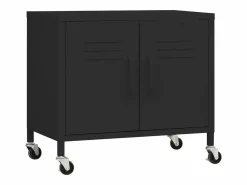 vidaxl Armario de almacenamiento acero 60x35x56cm