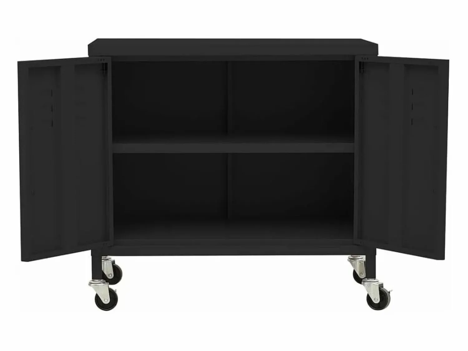vidaxl Armario de almacenamiento acero 60x35x56cm