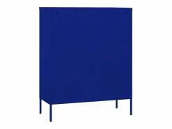 vidaxl Armario de almacenamiento acero marino 80x35x101,5 cm