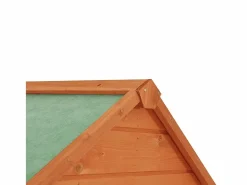 vidaxl Armario de almacenamiento para jardín marrón 42,5x64x190 cm