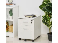 Discount Armario de archivador móvil 40x45x55.6 cm Cajonera De Escritorio