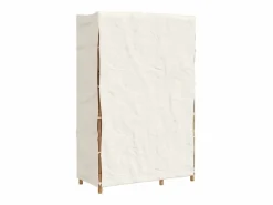 vidaxl Armario de bambú 110x45x170 cm