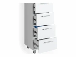 Discount Vicco Armario de baño 30x30x95 ilias Blanco