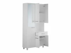Best Armario de baño con espejo , 89 cm, MINELA Columna De Baño