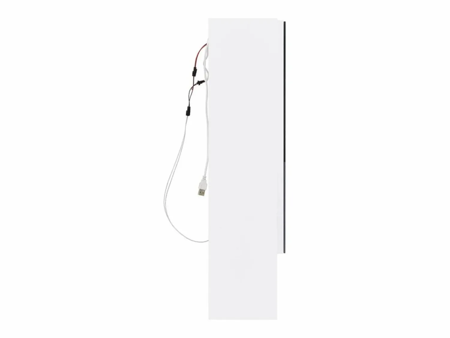 Sale vidaxl Armario de baño con espejo MDF 80x15x60 cm Blanco