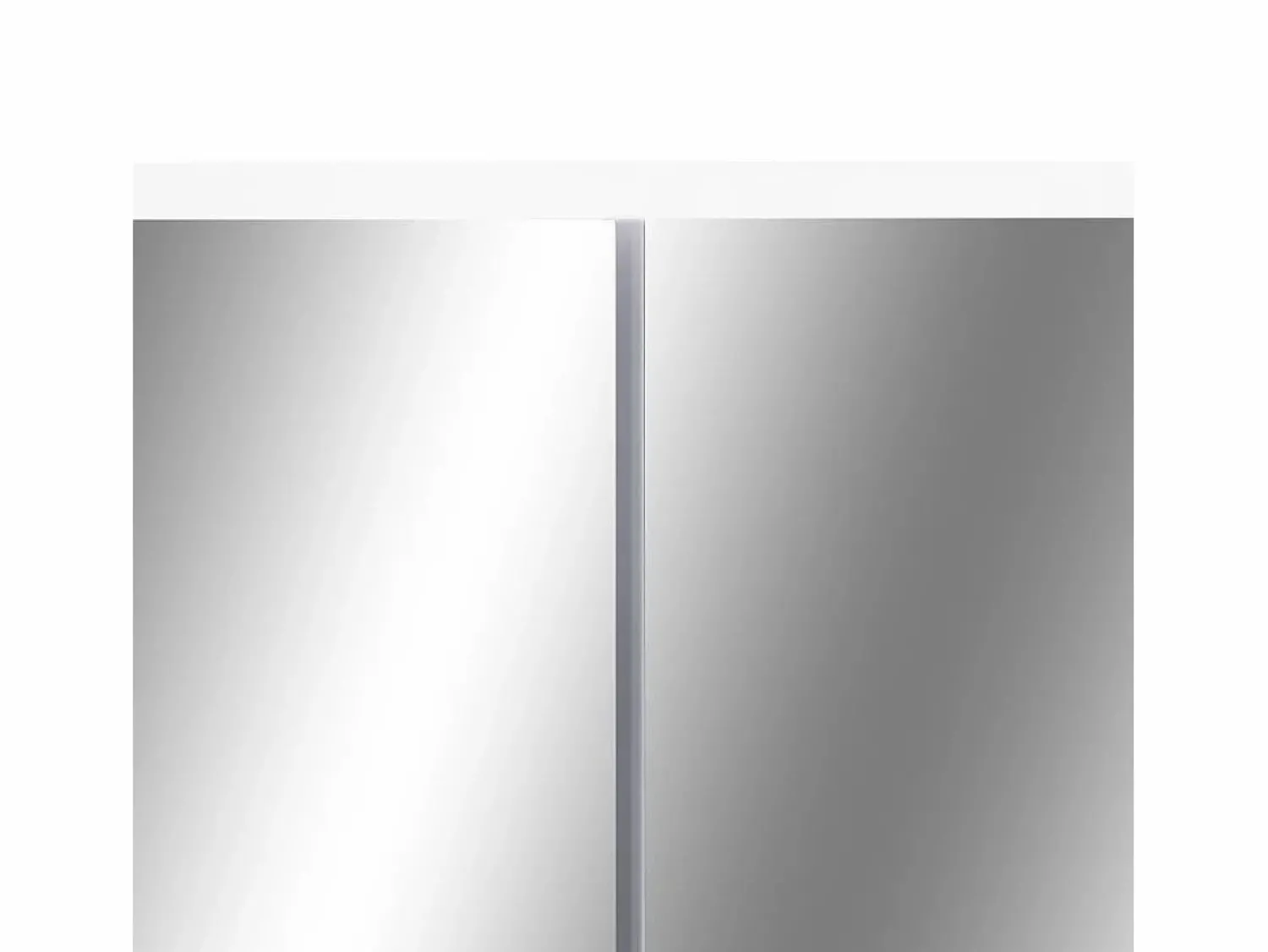 Sale vidaxl Armario de baño con espejo MDF 80x15x60 cm Blanco