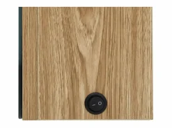 New Armario de baño con espejo y LED color roble 62x14x60 cm Mueble De Pared Para Baño