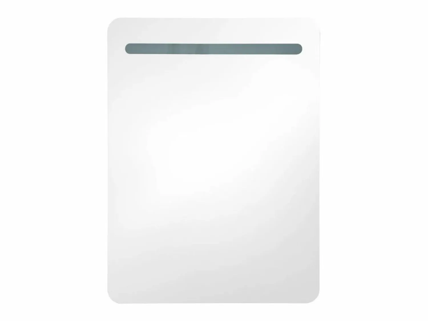 vidaxl Armario de baño con espejo y LED 60x11x80 cm