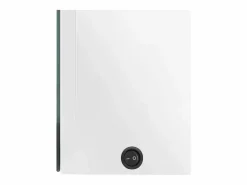 vidaxl Armario de baño con espejo LED brillante 80x12x68 cm