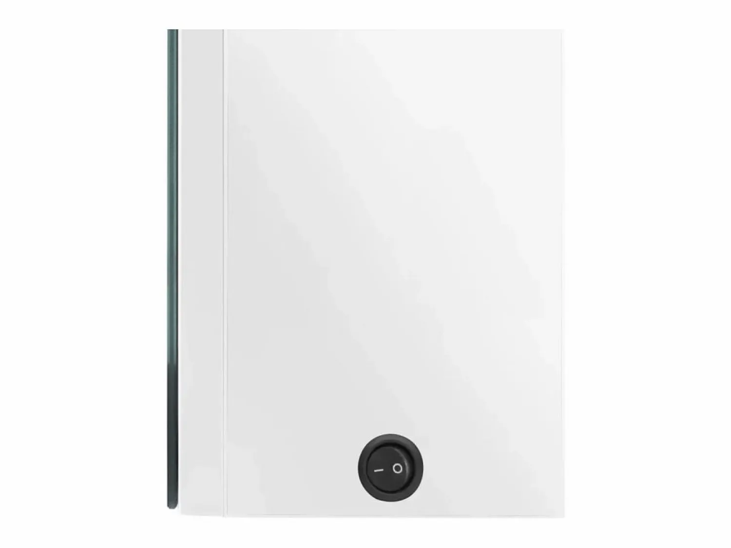 vidaxl Armario de baño con espejo LED brillante 80x12x68 cm